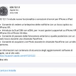 Apple rilascia iOS 12.1.1 per iPad