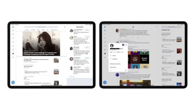 Twitter per iPad si rinnova con una nuova interfaccia