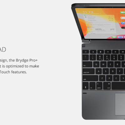 Brydge Pro+: annunciata la tastiera con trackpad integrato