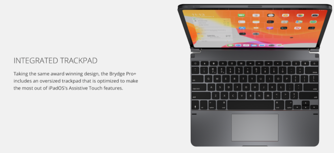 Brydge Pro+: annunciata la tastiera con trackpad integrato