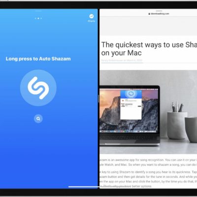 Shazam si aggiorna con la Split View su iPad