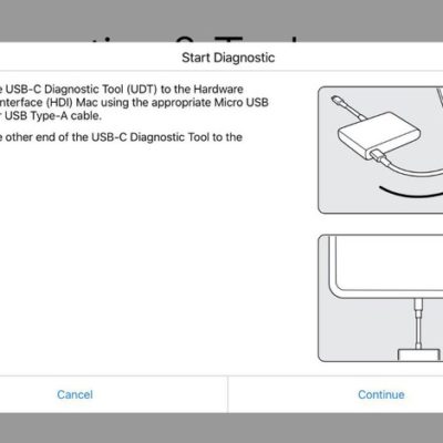 Apple introduce un nuovo strumento diagnostico USB-C