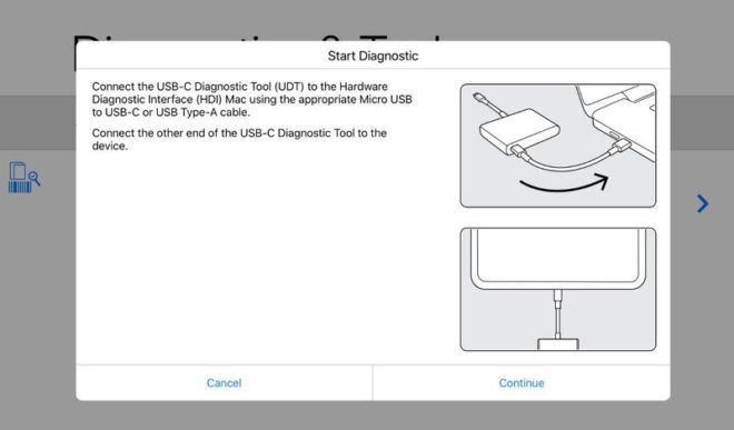 Apple introduce un nuovo strumento diagnostico USB-C
