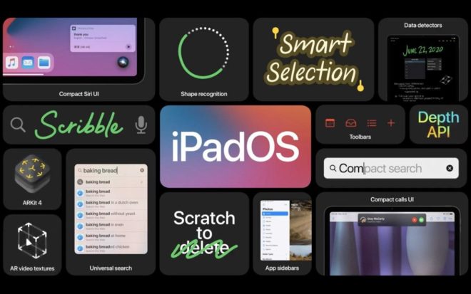 Ecco iPadOS 14. Modalità Scribble, barra di ricerca universale e tanto altro!