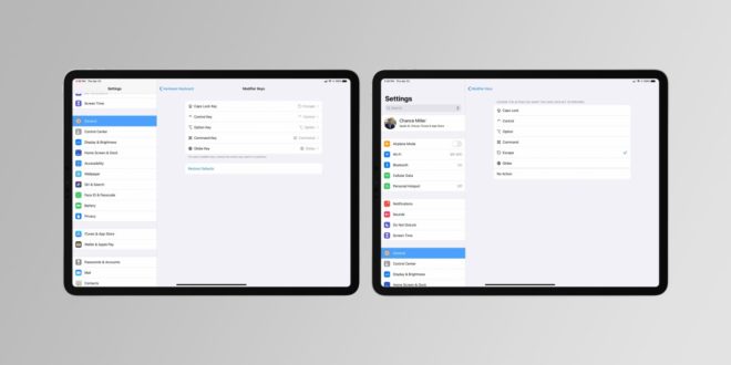 Apple sta testando nuove scorciatoie da tastiera su iPadOS per regolare la luminosità