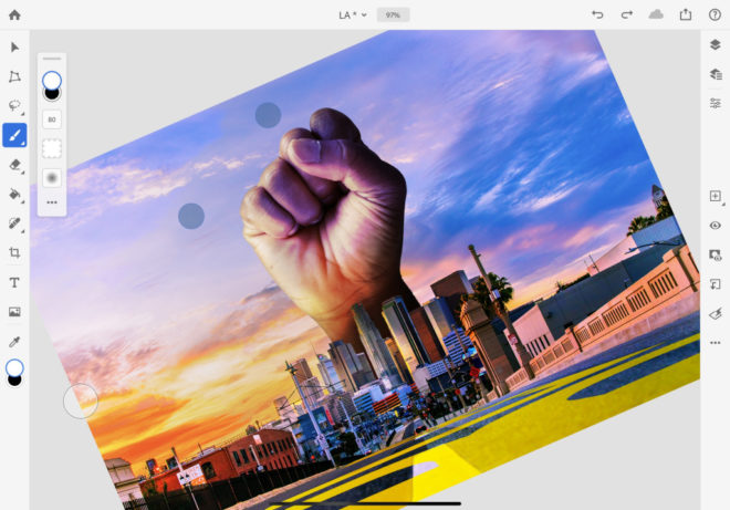 Adobe aggiorna Photoshop per iPad con due novità