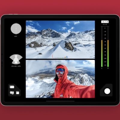 Con DoubleTake di FiLMiC puoi registrare video multi-cam con iPad Pro