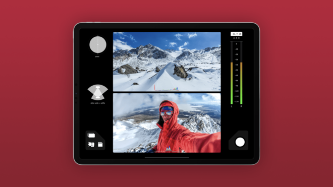 Con DoubleTake di FiLMiC puoi registrare video multi-cam con iPad Pro