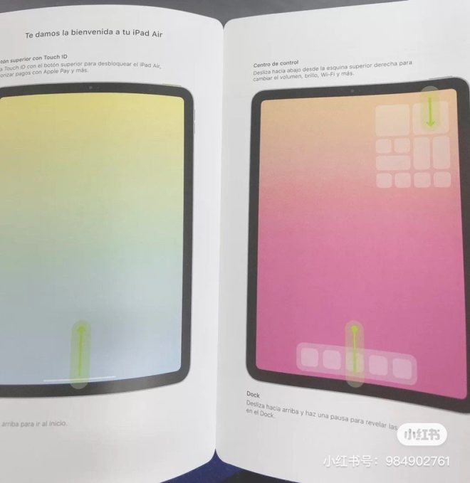 Un manuale svela il nuovo iPad Air con Touch ID e senza tasto Home – RUMOR
