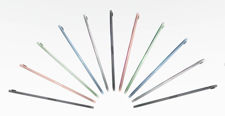 colorazioni iPad Air 2020