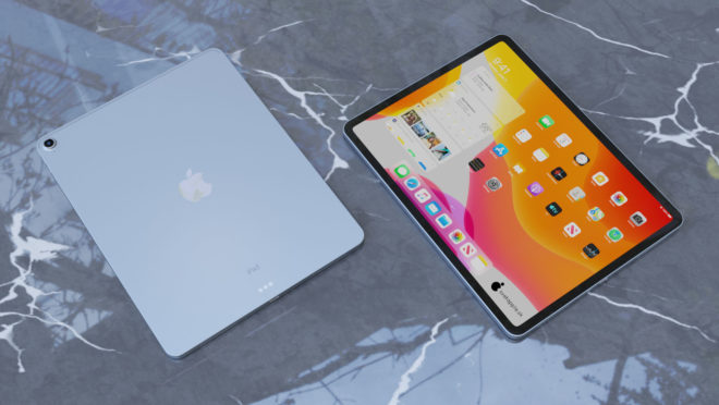 iPad Air di quarta generazione con design simile ad iPad Pro – CONCEPT