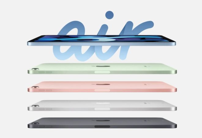 iPad Air 2020, ecco tutte le colorazioni disponibili