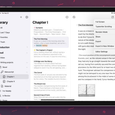 Ulysses porterà il controllo grammaticale anche su iPad