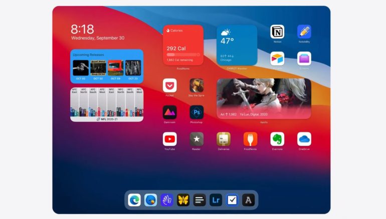 concept iPadOS 15