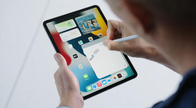 Come attivare Nota Rapida su iPadOS 15 senza Apple Pencil