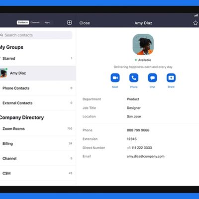 Zoom si aggiorna con filtri video personalizzati e altre novità