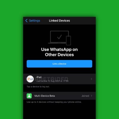 WhatsApp per iPad in arrivo con il multi-dispositivo 2.0