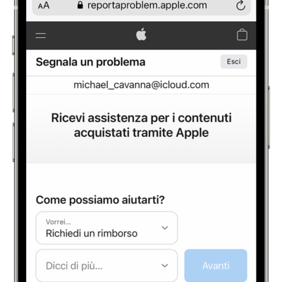 GUIDA: chiedere il rimborso per un’app acquistata su App Store