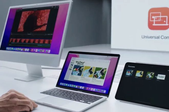 Controllo universale arriva nella beta di iPadOS 15.4 e macOS Monterey 12.3