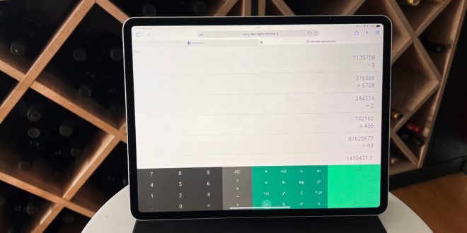 La calcolatrice di Google arriva su iPad