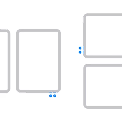 Come abbinare i tasti del volume all’orientamento di iPad