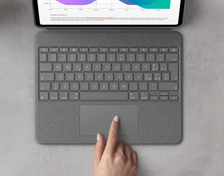 logitech combo touch ipad pro 12.9