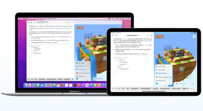 Swift Playgrounds si aggiorna alla versione 4.1