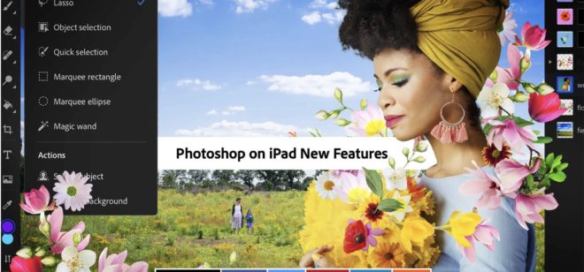 Nuovo update per l’app Photoshop per iPad