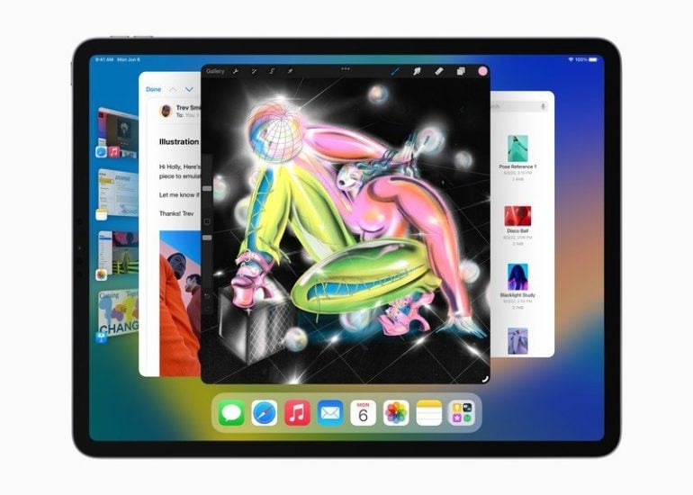 multitasking iPadOS 16