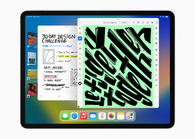 Una modalità interna di iPadOS 16 consente di attivare Stage Manager su tutti gli iPad