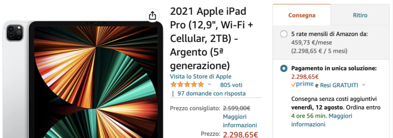 Offerta iPad Pro : sconto di 300€ per il top di gamma - iPad - iPhone Italia