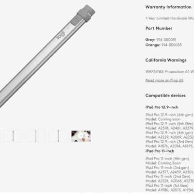 Logitech è già pronta per gli iPad Pro 2022