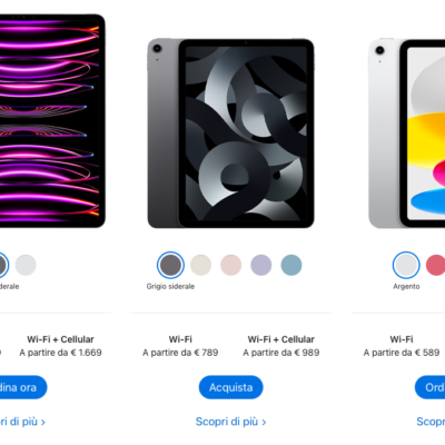 iPad, uno sguardo alla (confusionaria) lineup di prodotti