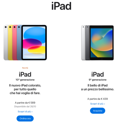 Apple: era necessario aumentare il prezzo di iPad 10.2 (2021)?