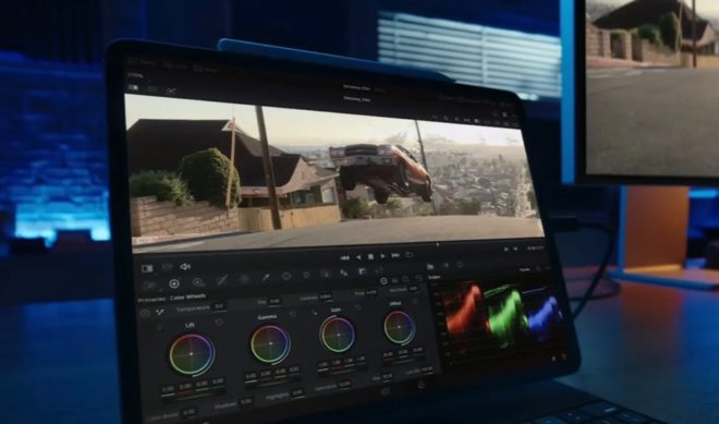 DaVinci Resolve arriverà su iPad Pro