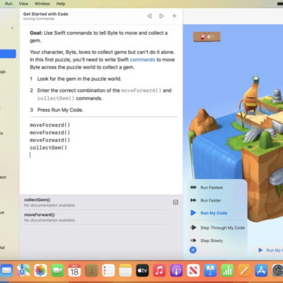 Apple rilascia Swift Playgrounds 4.2