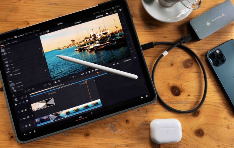 davinci resolve ipad