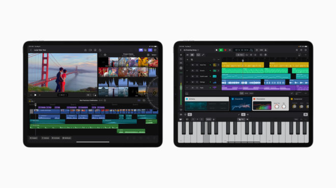 Final Cut Pro e Logic Pro sono ora disponibili su iPad