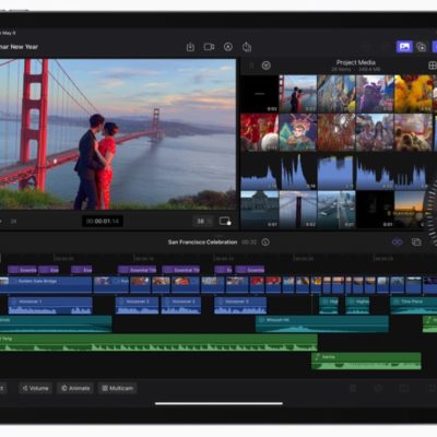 Apple porta Final Cut Pro e Logic Pro su iPad