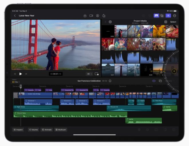 Apple porta Final Cut Pro e Logic Pro su iPad