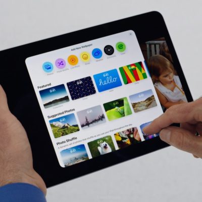 iPadOS 17: primo sguardo alla schermata di blocco personalizzabile