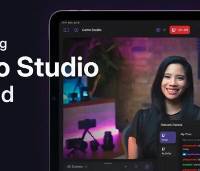 Camo Studio per iPad, la nuova app per lo streaming e la registrazione (totalmente gratuita)
