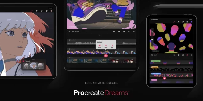 Procreate Dreams, l’app che ti consente di creare animazioni 2D su iPad