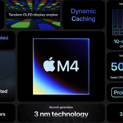 Apple presenta M4, il nuovo chip che arriverà anche su iPhone 16