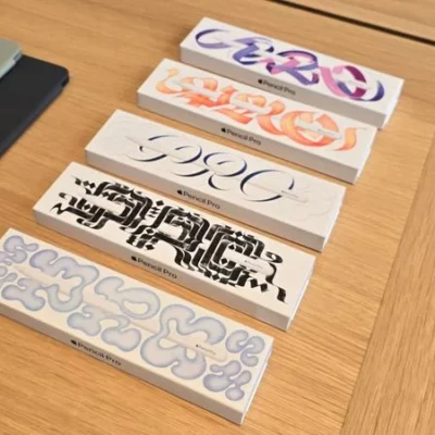 Le confezioni delle Apple Pencil Pro sono piccole opere d’arte