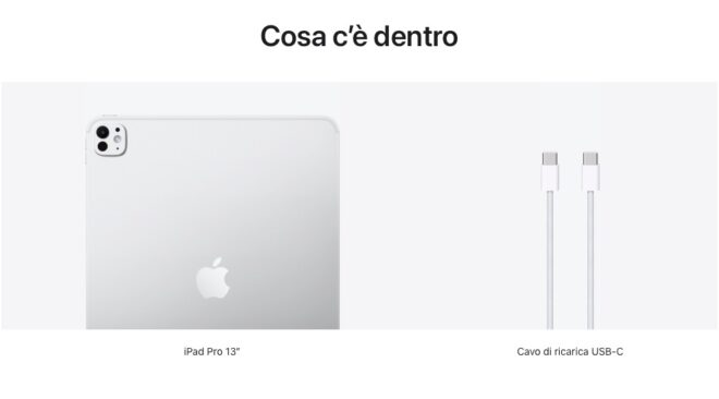 Apple toglie il caricabatterie dalla confezione di iPad Pro e iPad Air