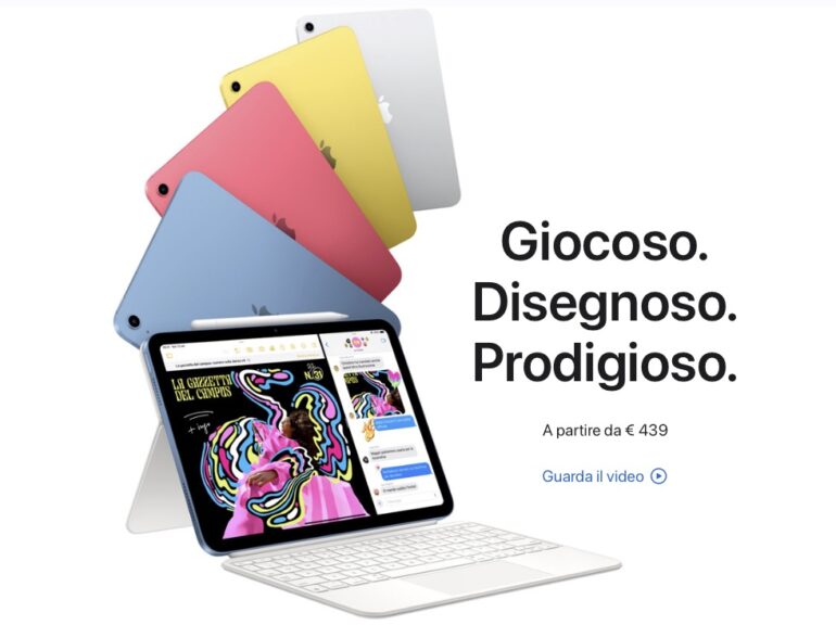 ipad 10 prezzo