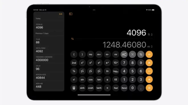 Ecco iPadOS 18 con la CALCOLATRICE!