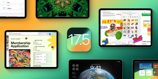 Apple rilascia una nuova build di iPadOS 17.5.1 per iPad 10