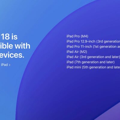 iPadOS 18, tutti gli iPad compatibili con il nuovo aggiornamento